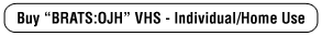 Buy BRATS VHS - Individual/Home Use