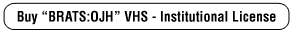 Buy BRATS VHS - Institutional License